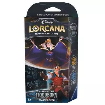 Disney Lorcana: Rise of the Floodborn TCG Starter Deck Amber & Sapphire