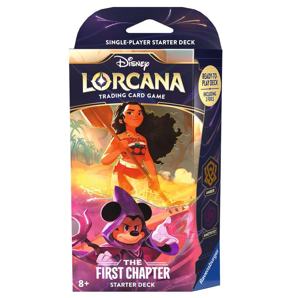 Disney Lorcana: The First Chapter TCG Starter Deck Amber & Amethyst