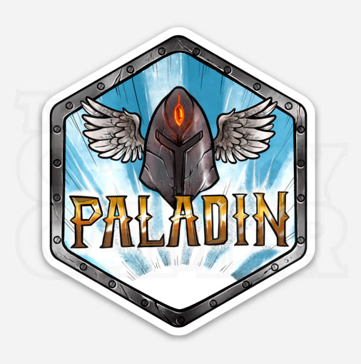 Paladin Sticker