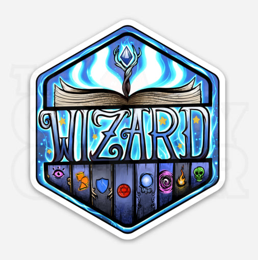 Wizard Sticker