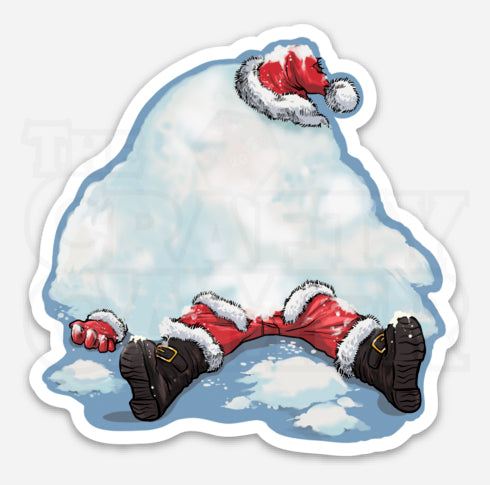 Unfortunate Holiday Fate Sticker