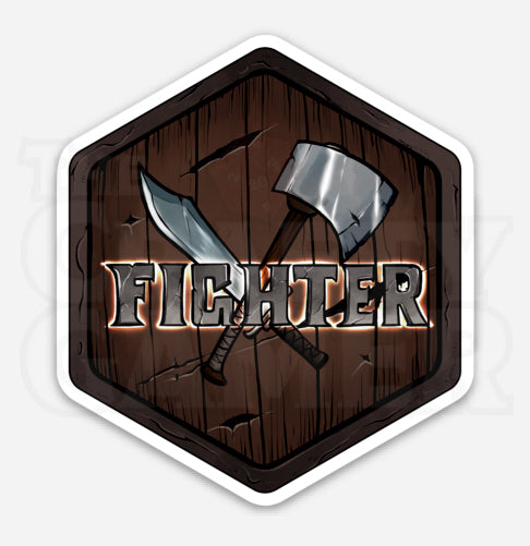 Fighter Sticker