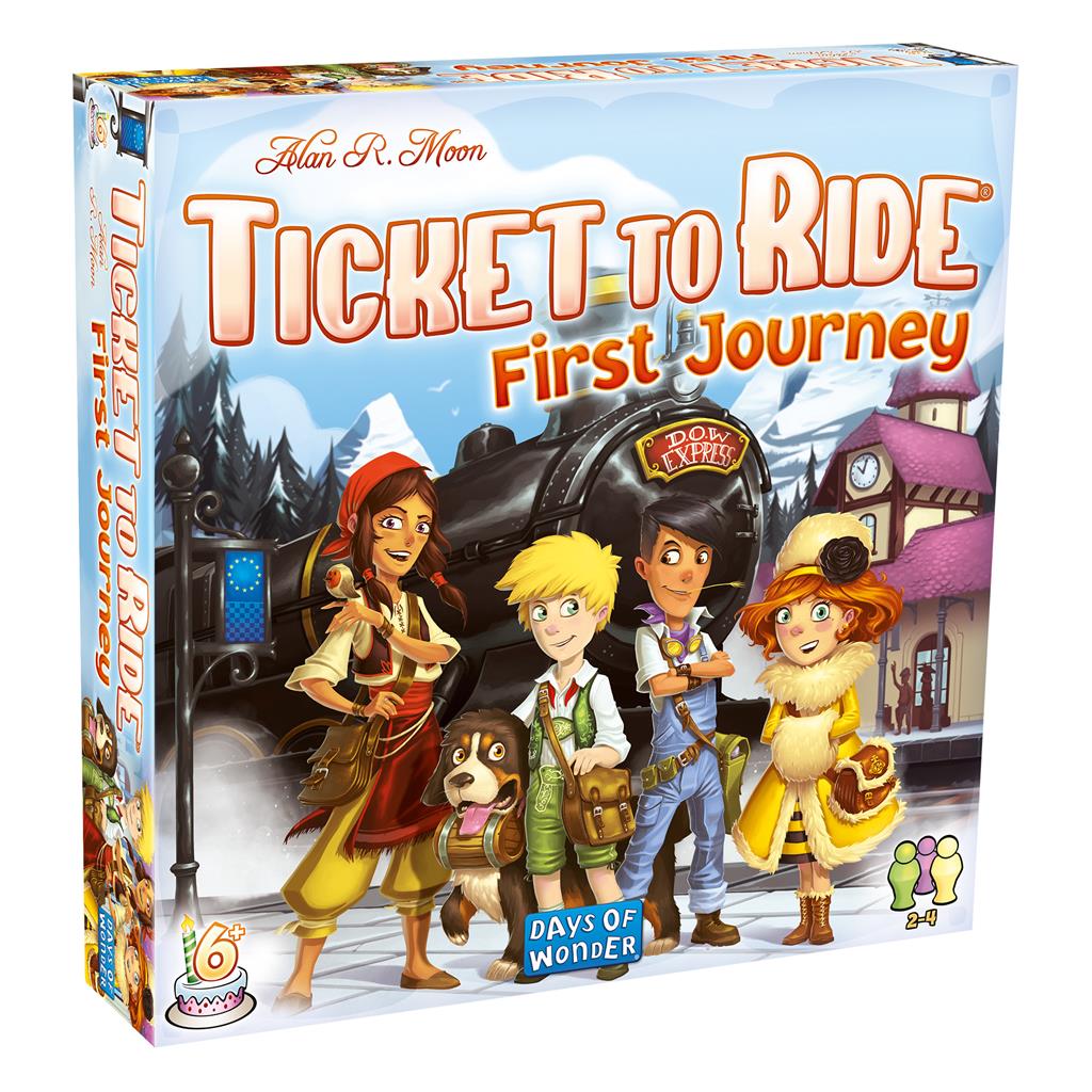 Ticket to Ride: Europe: First Journey